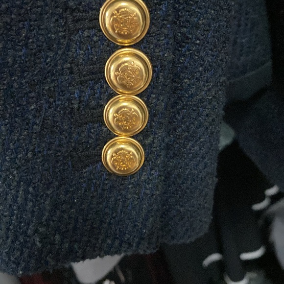 Ann Taylor Classic Blue Blazer and Skirt MULTI size Ensemble - Picture 15 of 15